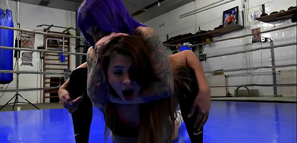  Female Wrestling Domination Victory Poses Submission